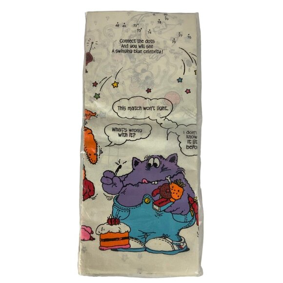 Vintage Hallmark Connect The Dots Paper Tablecover Set Of 2 - Picture 1 of 2